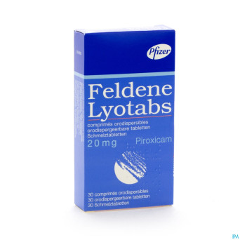 Feldene lyotabs 30x20mg