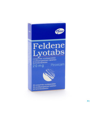 Feldene lyotabs 30x20mg