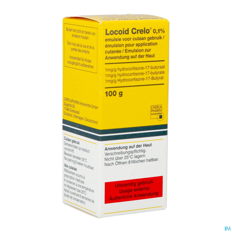 Locoid crelo 0,1% emuls 100ml 1mg/g