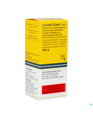 Locoid crelo 0,1% emuls 100ml 1mg/g