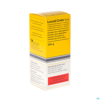 Locoid crelo 0,1% emuls 100ml 1mg/g