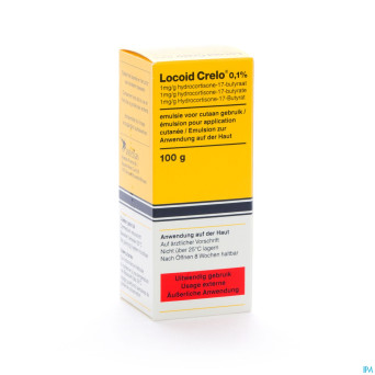 Locoid crelo 0,1% emuls 100ml 1mg/g