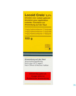 Locoid crelo 0,1% emuls 100ml 1mg/g
