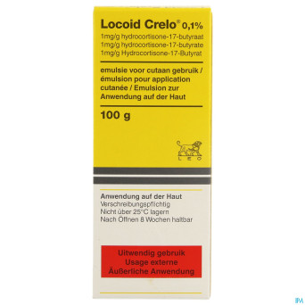 Locoid crelo 0,1% emuls 100ml 1mg/g