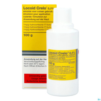 Locoid crelo 0,1% emuls 100ml 1mg/g