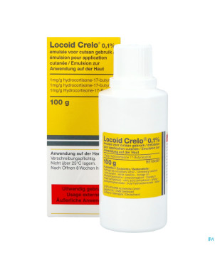 Locoid crelo 0,1% emuls 100ml 1mg/g