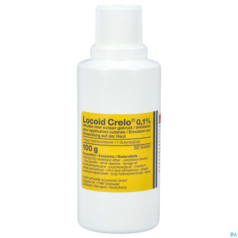 Locoid crelo 0,1% emuls 100ml 1mg/g