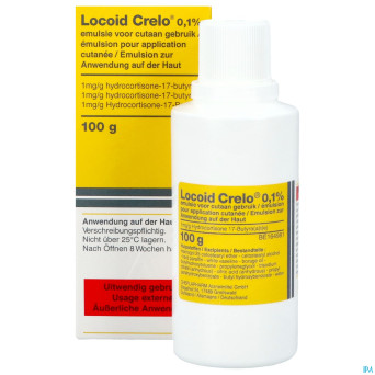 Locoid crelo 0,1% emuls 100ml 1mg/g