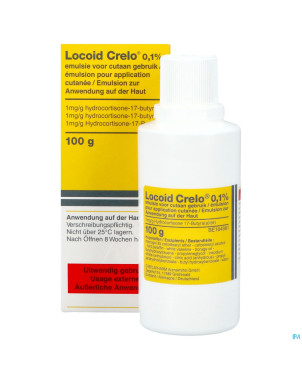 Locoid crelo 0,1% emuls 100ml 1mg/g