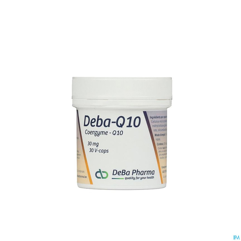 Coenzyme q10    caps  30x30mg    deba