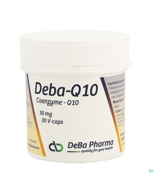 Coenzyme q10    caps  30x30mg    deba