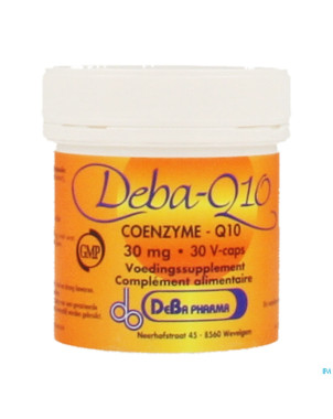 Coenzyme q10    caps  30x30mg    deba