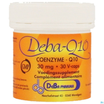 Coenzyme q10    caps  30x30mg    deba