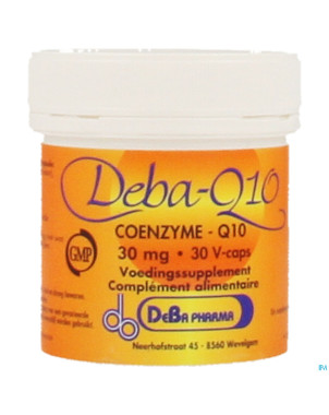 Coenzyme q10    caps  30x30mg    deba