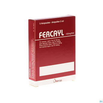 Fercayl amp inj   5 100mg/2ml