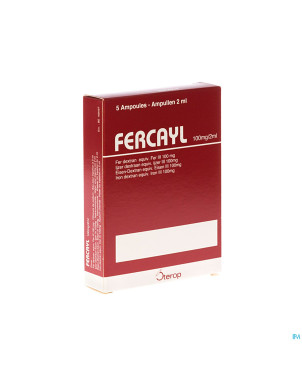 Fercayl amp inj   5 100mg/2ml