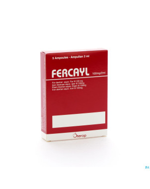 Fercayl amp inj   5 100mg/2ml