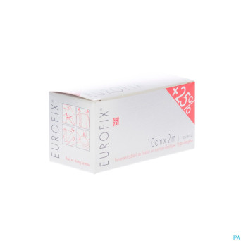 Eurofix 10cmx 2m fixation n/woven pansement
