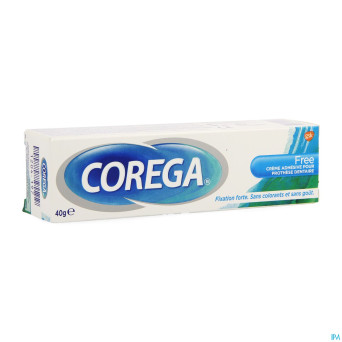 Corega free creme adhesive 40g
