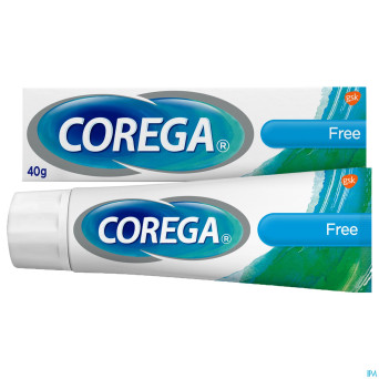 Corega free creme adhesive 40g