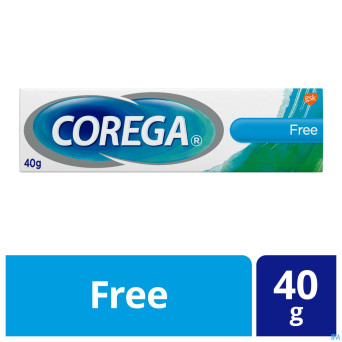 Corega free creme adhesive 40g