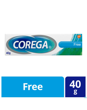 Corega free creme adhesive 40g