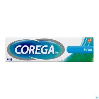 Corega free creme adhesive 40g