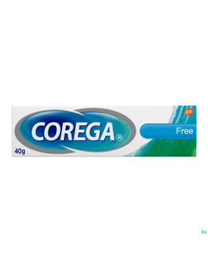 Corega free creme adhesive 40g