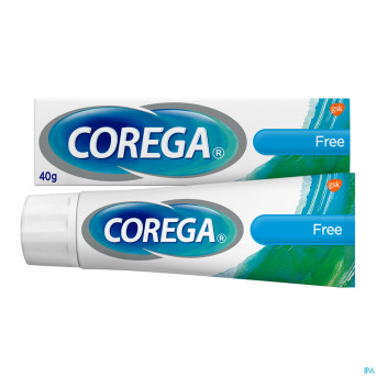 Corega free creme adhesive 40g
