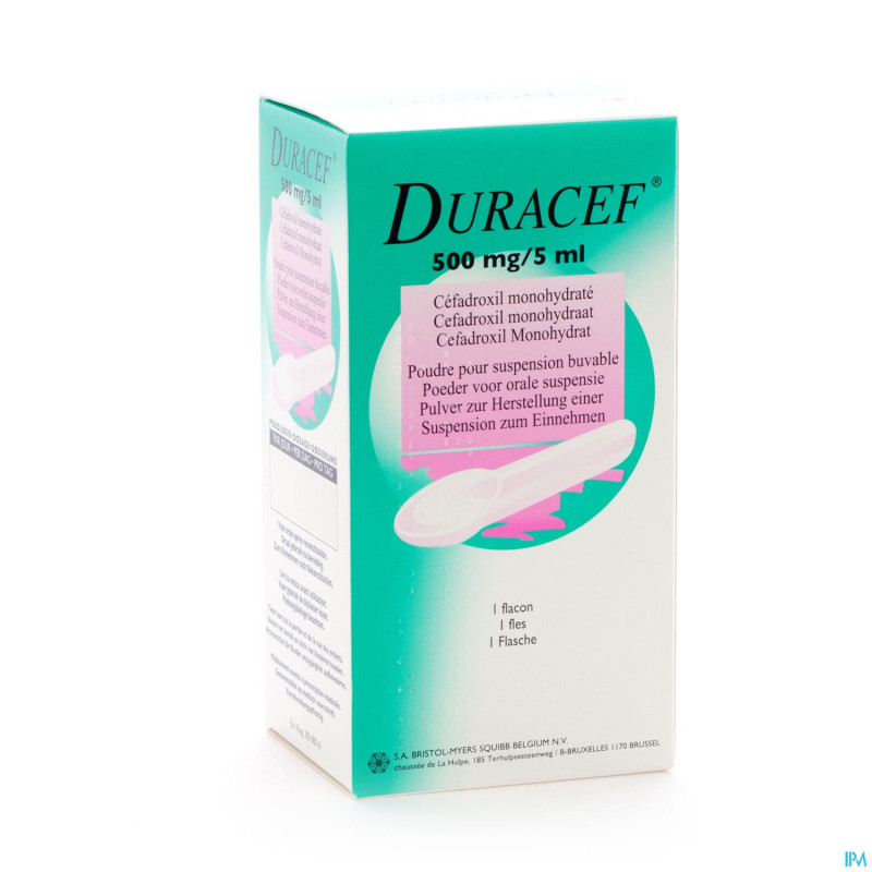 Duracef susp or 1x80ml  500mg/5ml