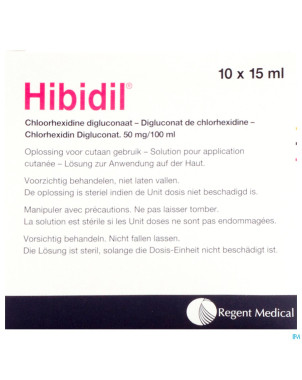 Hibidil sol  10x15ml ud bottelpack