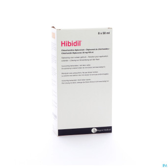 Hibidil sol   8x50ml ud bottelpack