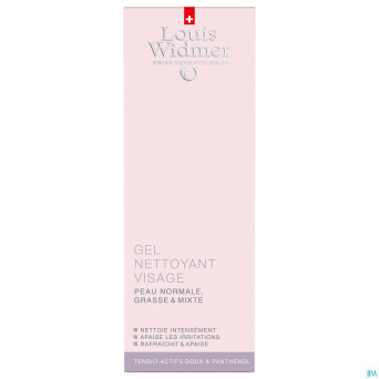 Widmer gel nettoyant visage parf    125ml