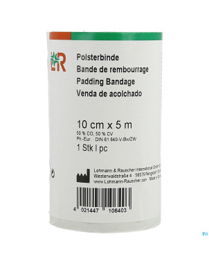Polsterbinde bande ouatee    10cmx5m 10640
