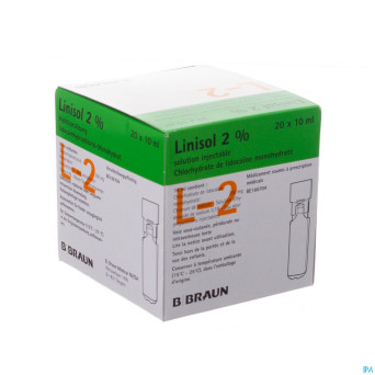 Mini plasco linisol 2% 200mg/10ml