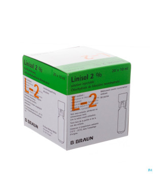 Mini plasco linisol 2% 200mg/10ml