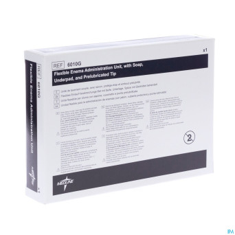 Bx enema flexible set with soap