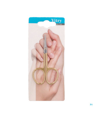 Vitry prestige ciseaux peaux droit inox    4009
