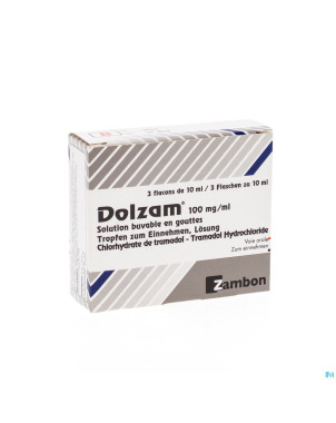 Dolzam gutt 3 x 10ml 100mg/ml