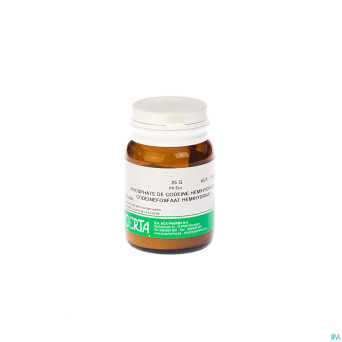 Codeine phosphate ph.eur pdr    25g certa