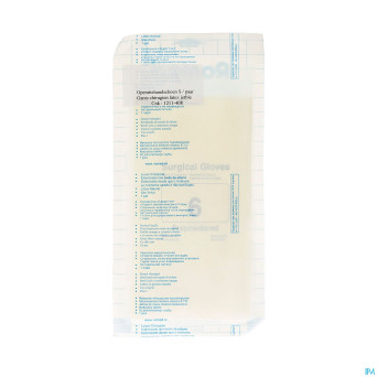 Gants chirurg latex jetable small    2 pontos