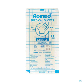 Gants chirurg latex jetable small    2 pontos