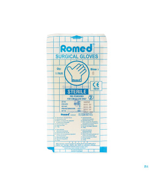 Gants chirurg latex jetable small    2 pontos