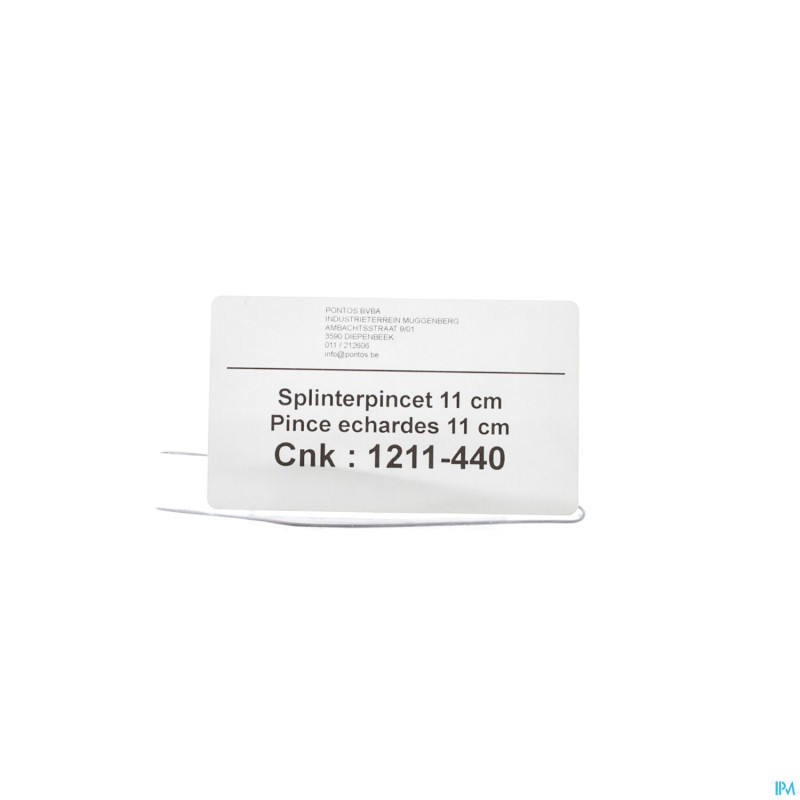 Pince echardes    11cm pontos