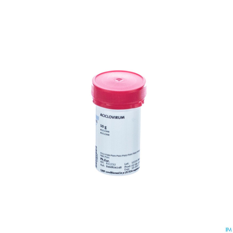 Aciclovir pdr    10g fag