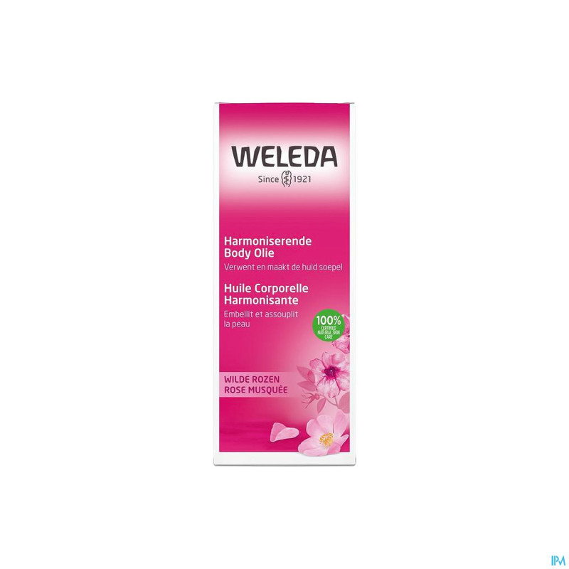 Weleda huile roses sauvages   100ml