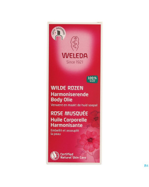 Weleda huile roses sauvages   100ml