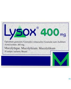 Lysox gran sach 30x400mg