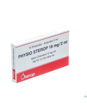 Physio sterop amp inj  10 x 2ml