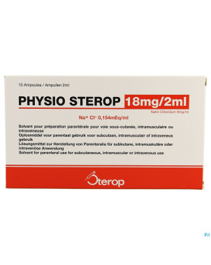 Physio sterop amp inj  10 x 2ml